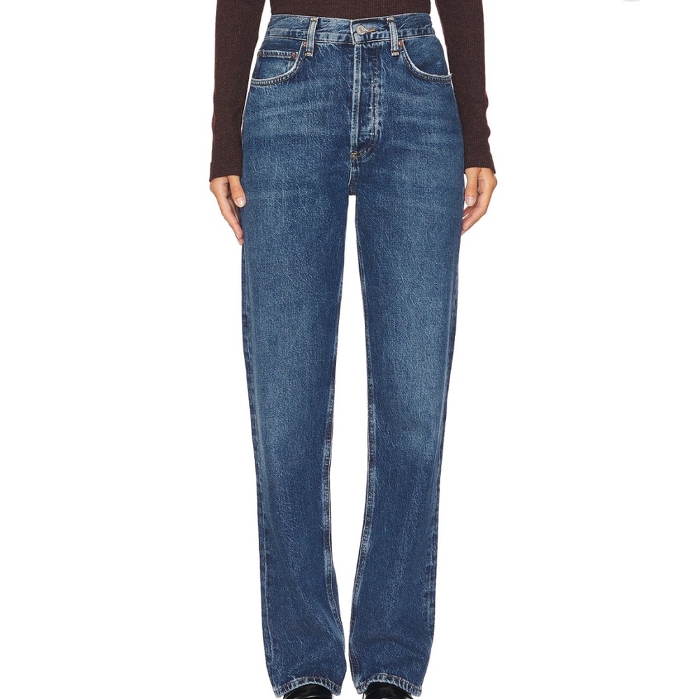 Agolde Pinch Waist High Rise Straight Jeans size 25